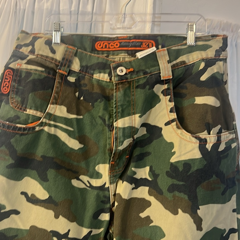 JNCO Carpenter Classic Camouflage Pant Men’s 36”W X 30”L Vintage Wash Handyman